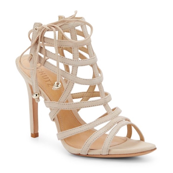 SCHUTZ Shoes - Schutz Strappy Sandal in Nude